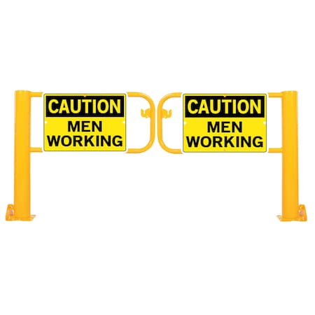 Vestil SWIVEL DOCK GATE PAIR FOR 9 FT DOOR SDG-9-SI-C-01